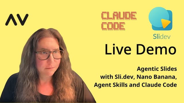 Live Demo — Agentic Slides - YouTube thumbnail